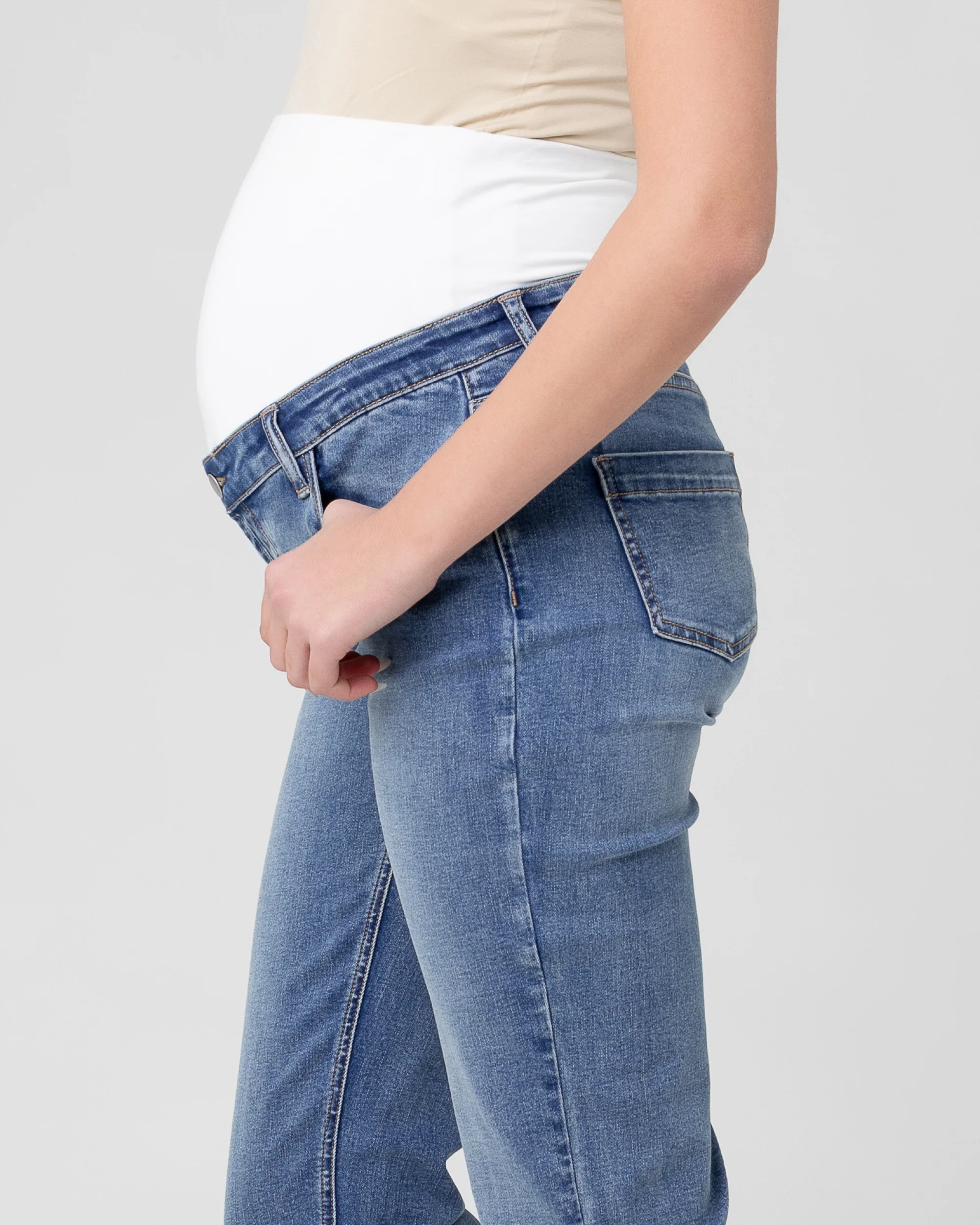 Hunter Over Bump Jean Blue - Image 4
