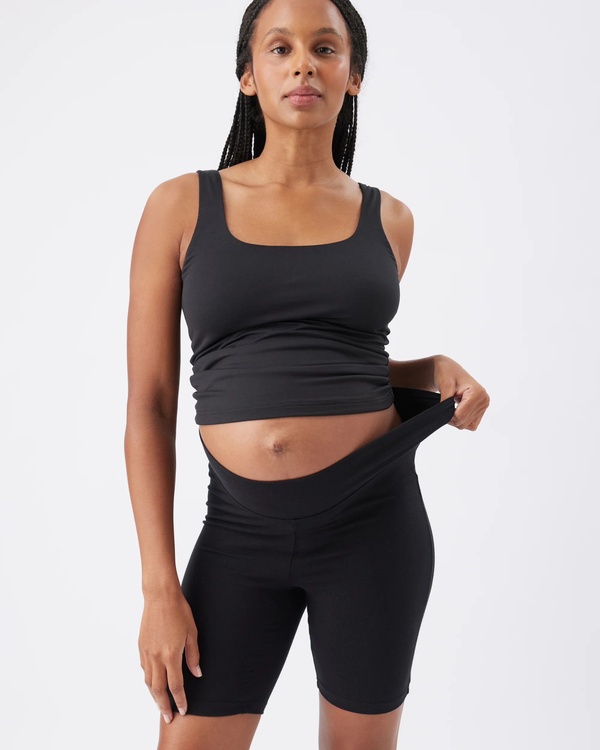 Organic Cotton Bike Short Black - Image 2