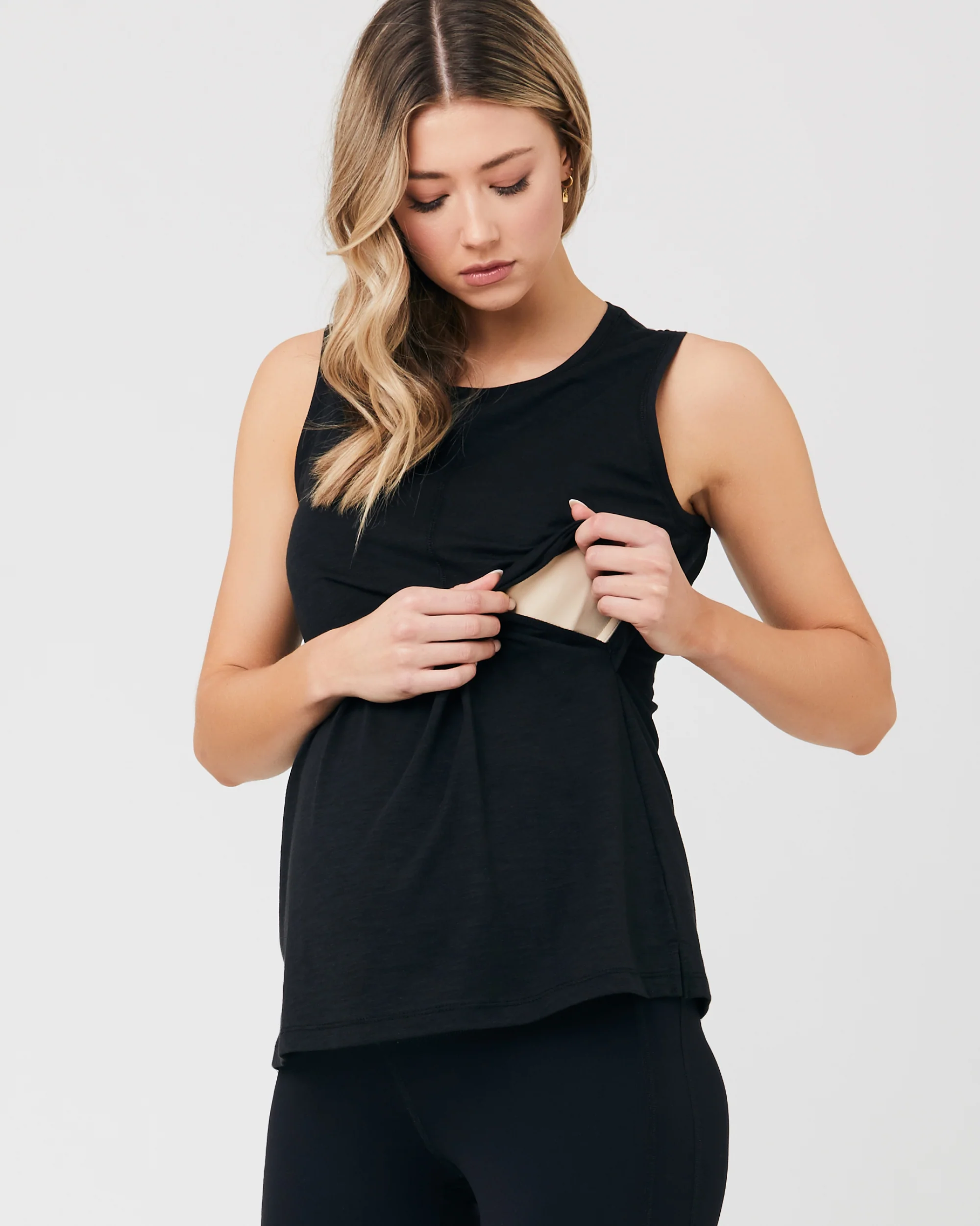 Richie Nursing Tank Black - Image 4