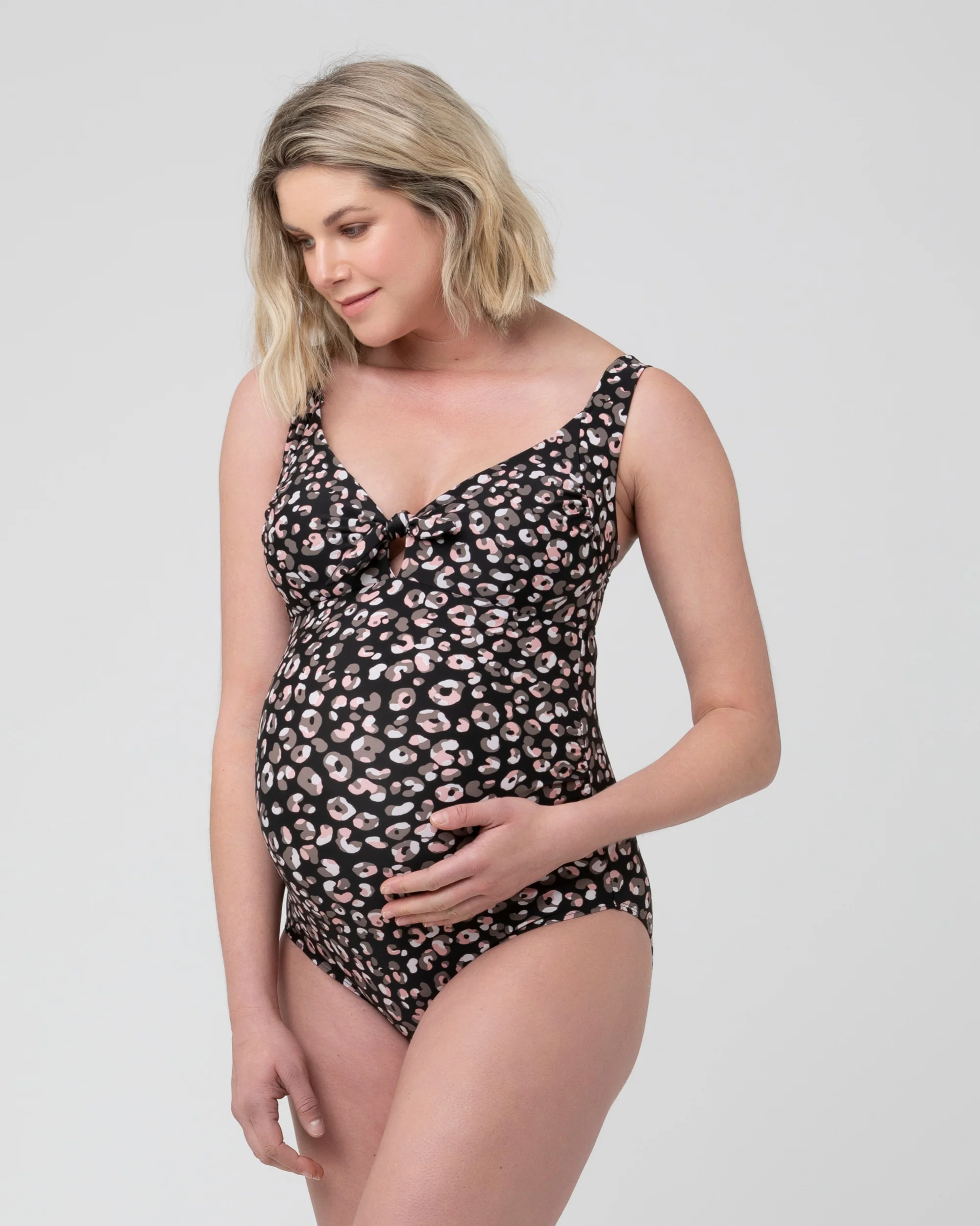 Sahara Tie Front One Piece Black - Image 2