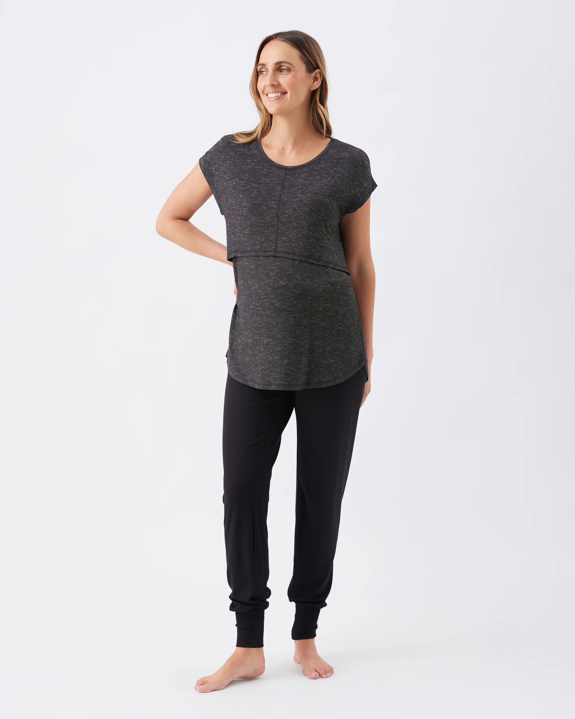 Dreamy Nursing Tee Granite - Image 5