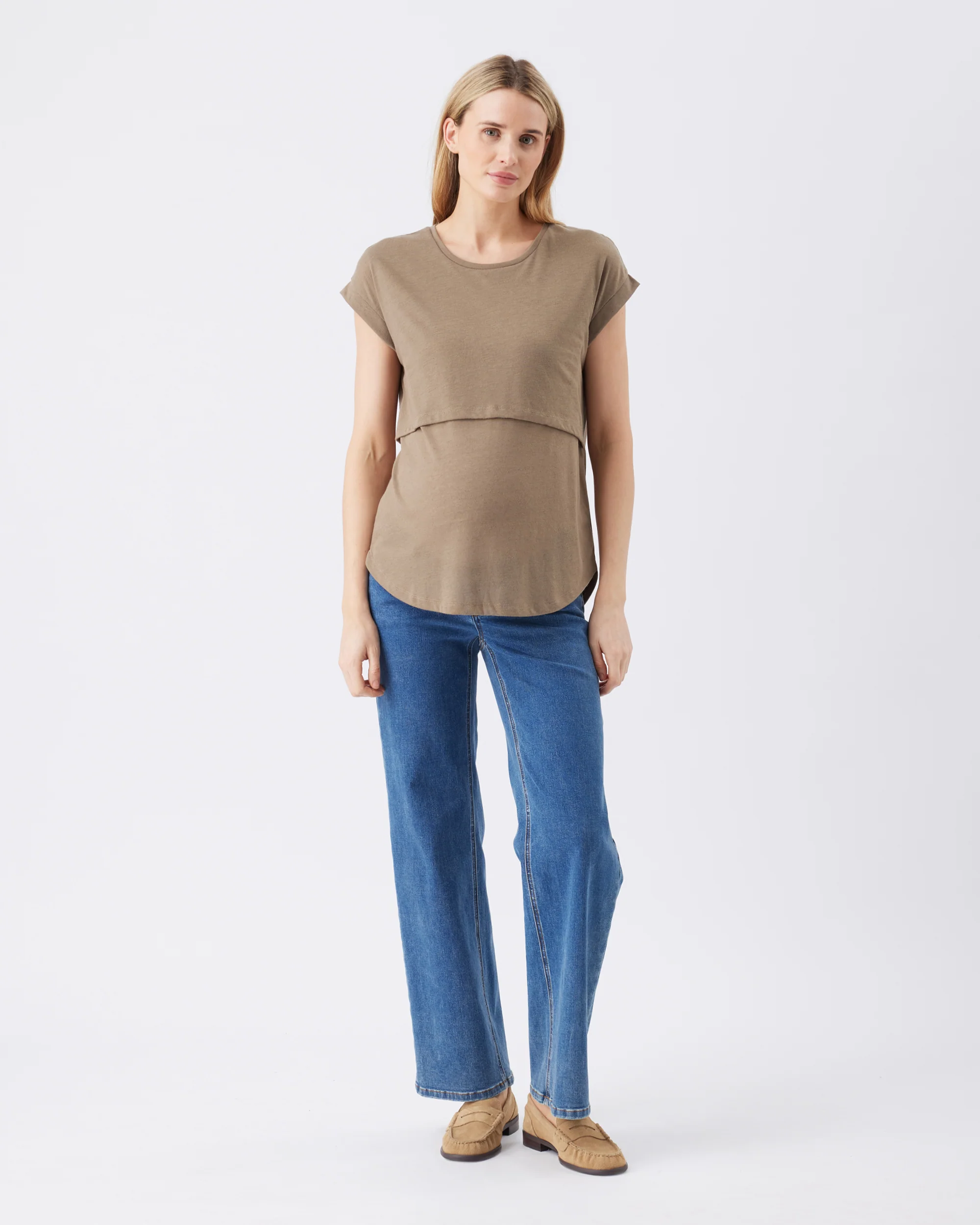 Ziggy Nursing Tee Olive - Image 5